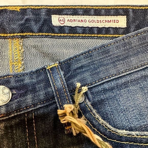 AG Anriano Goldschmied NWT womens Jeans Angel bootcut Dark wash size 26R - Picture 6 of 15